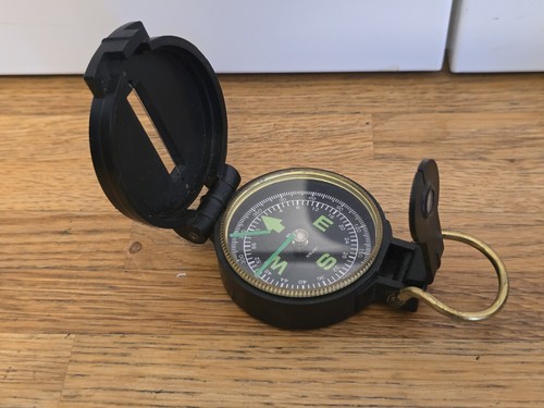 Vintage engineer lensatic - vintage,