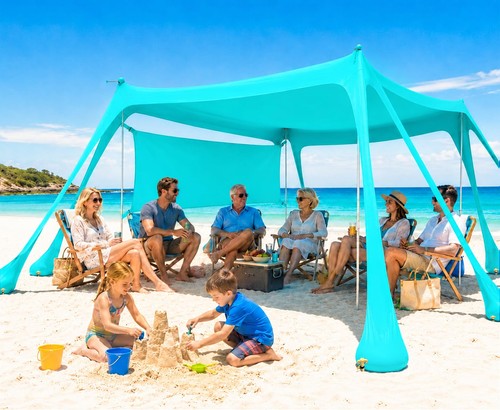 Large beach tent sun shelter - large,