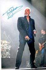 Tom Jones Signed Autographed