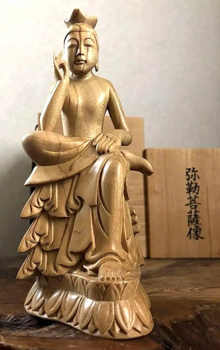 Japanese wood carving - wood,