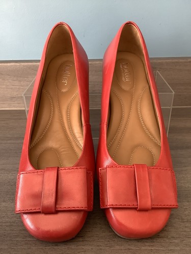 Women hotter red - red, leather