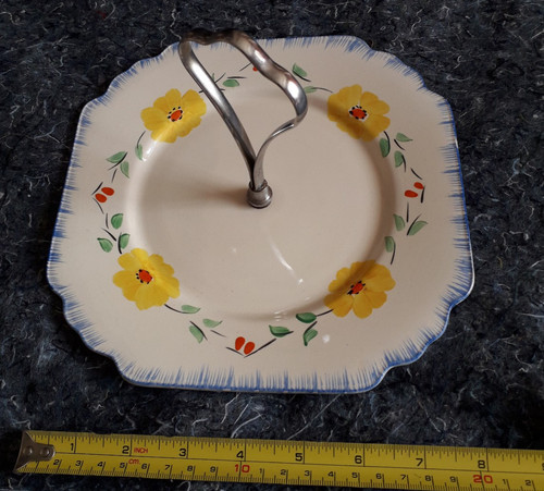 Art deco cake stand - art,
