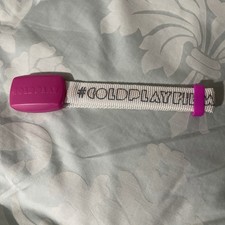 Coldplay Wristband Pink