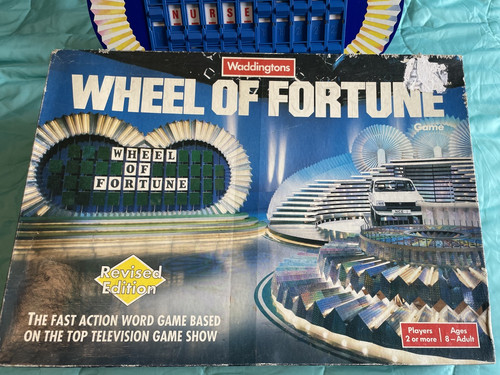 Wheel fortune vintage board - wheel,