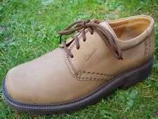 Clarks Active Air SHOCK ABSORBING Nubuck Leather STURDY Shoe Men UK-8.5 G 42.5 M