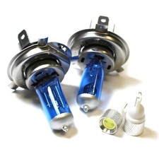 Daihatsu Hijet 55w Super White Xenon HID High/Low/Slux LED Side Headlight Bulbs
