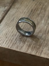 Mens Celtic Golden Dragon Knot