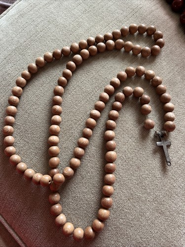 Wooden rosary beads - wooden,