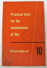 STANDARD Ten Saloon Car Owners