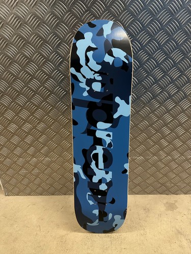 Supreme camo logo skateboard - camo,