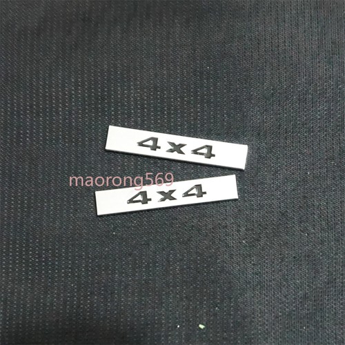 Black silver chrome - 2x,
