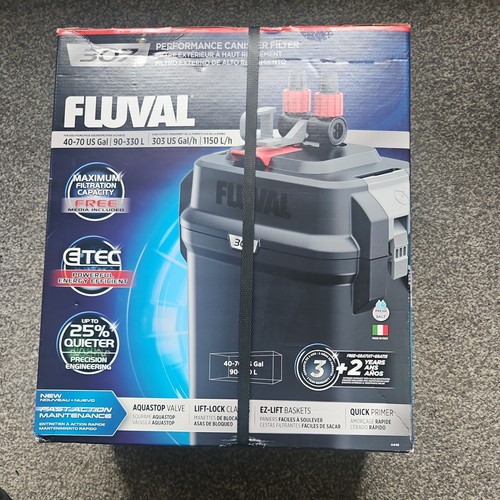Fluval 307 external filter - fluval,