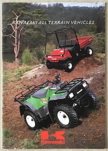 Kawasaki atv range - kawasaki, sales