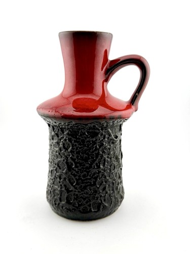 Jopeko fat lava vase red - red, black