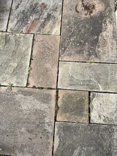 used sandstone paving slabs 12sq meters. Haworth moor natural stone 