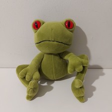 Rare and retired small Jellycat Tad Tree Frog Plush Soft Toy