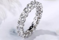 18K White Gold 2.00CT Round