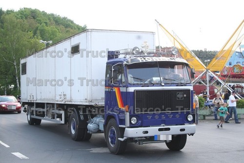 Truck photo volvo f89 - truck, box