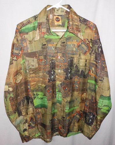 Polyester shirt vintage - shirt,