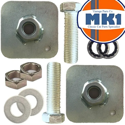Seat belt mounting plates - seat,