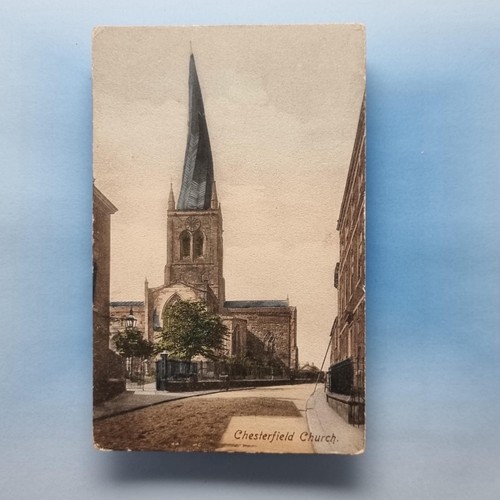Chesterfield postcard c1910 - chesterfield,