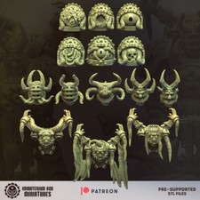 Decay Soldiers upgrade kit Immaterium God/Sci-fi/Tabletop Miniature