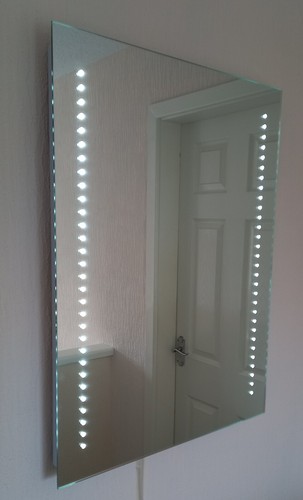 Bathroom mirror 80cm 60cm - bathroom,