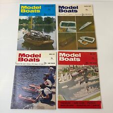 4x Model Boats 1974 / 75