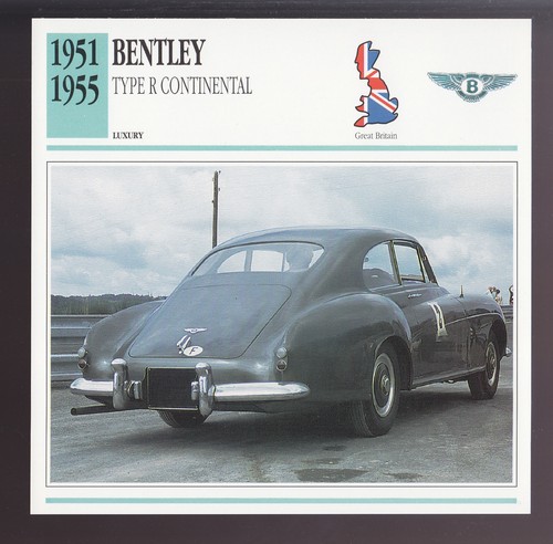 1951 1955 bentley - bentley, r