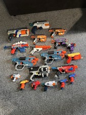 19x Nerf Gun Bundle With Bullets Kids Toy Guns Play Outside Games Bundle 