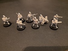 Warhammer 40k Praetorian Imperial Guard metal troops x8 Rare OOP