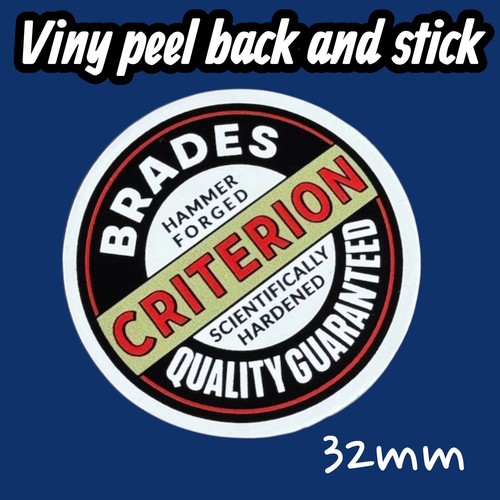 Brades criterion vinyl - ,