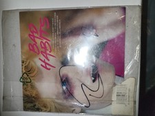 Ed Sheeran Bad Habits Signed Limited Edition CD Single