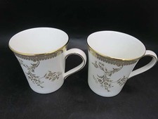 WEDGWOOD Cup Pair  VERA WANG