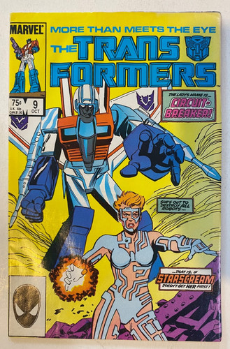 The transformers marvel - the, #9