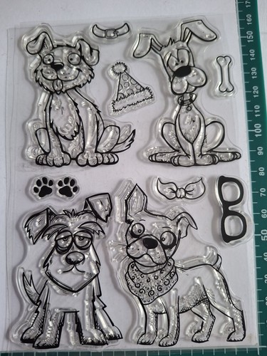 Silicone stamps for card - stamps,