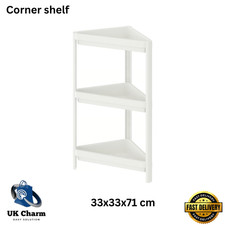 IKEA VESKEN Corner Rack White