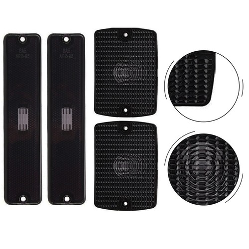 Pieces black turn signal - 4,