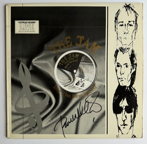 Paul weller signed the - signed, dig