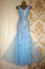 Ever Pretty Blue Sequin Maxi