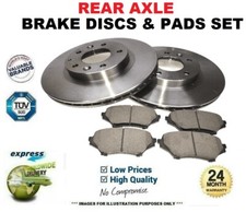Rear Axle BRAKE DISCS and BRAKE PADS SET for NISSAN 350 Z 3.5 2004-2007
