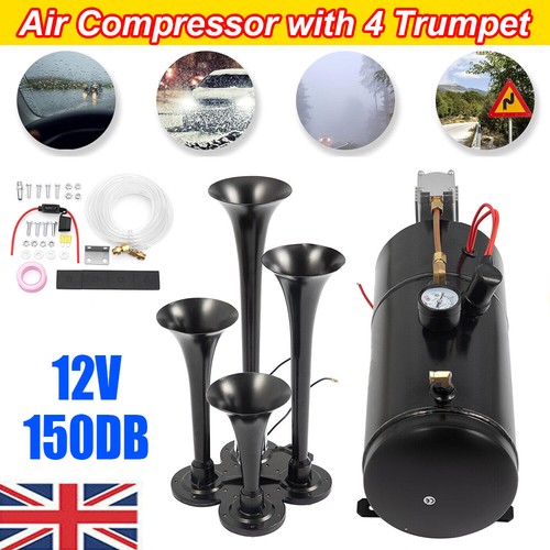 Air compressor trumpet with - compressor,