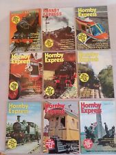 Hornby Express vintage magazines May 1976 - January 1977