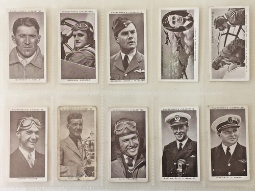 Churchman cigarette cards - cigarette,