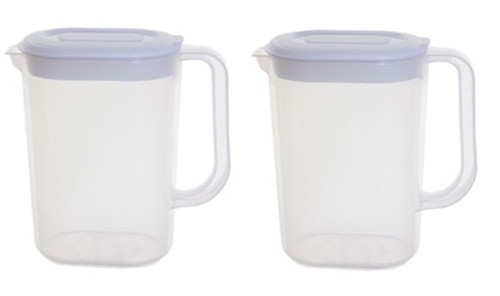 Plastic fridge jugs 5l - fridge, 1.5l
