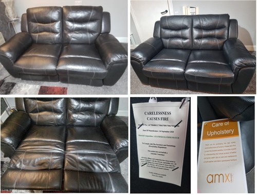 Pair black seater - pair, 2-seater