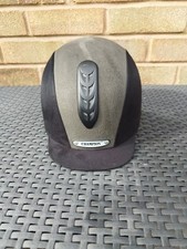 Champion X-Air Plus Junior Riding Hat  58cm  Black /Grey