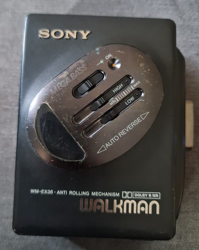 Sony walkman ex36 black - walkman,