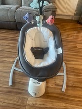 Babymoov Swoon Motion Electric 360° Baby Swing - Zinc