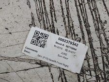  NISSAN JUKE SUN VISOR TEKNA